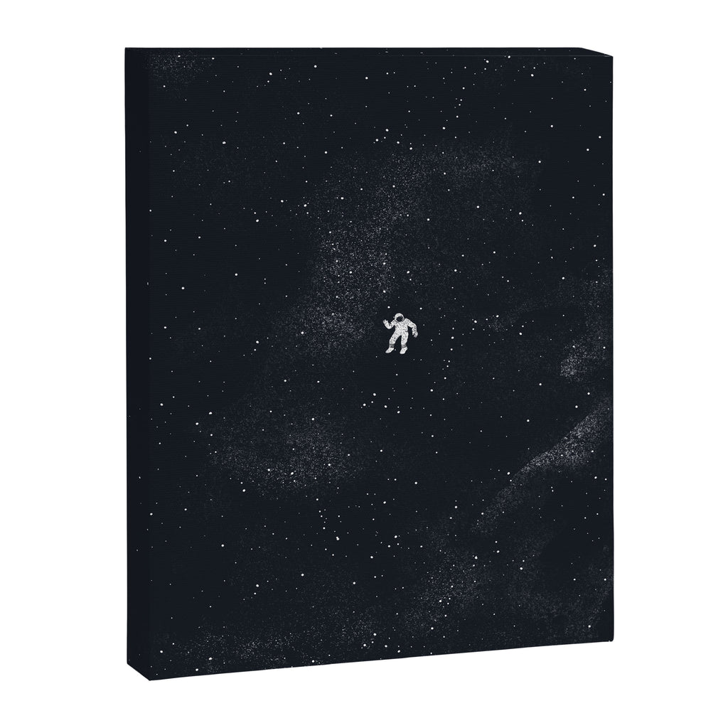 Gravity - Dark Blue Canvas Print Gallery Image 8