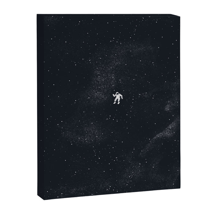 Gravity - Dark Blue Canvas Print Gallery Image 1