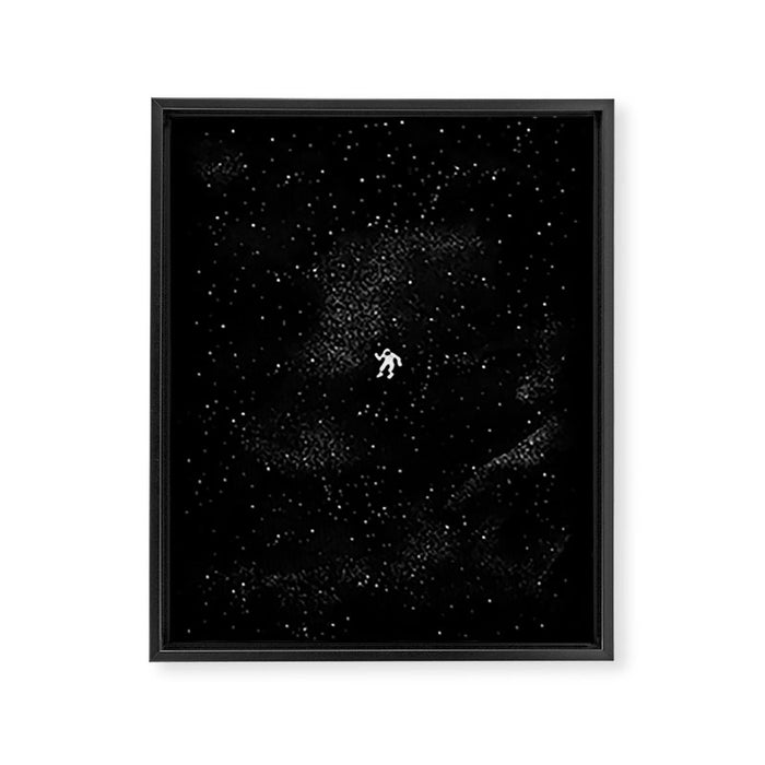 Gravity Framed Canvas Print Gallery Image 1