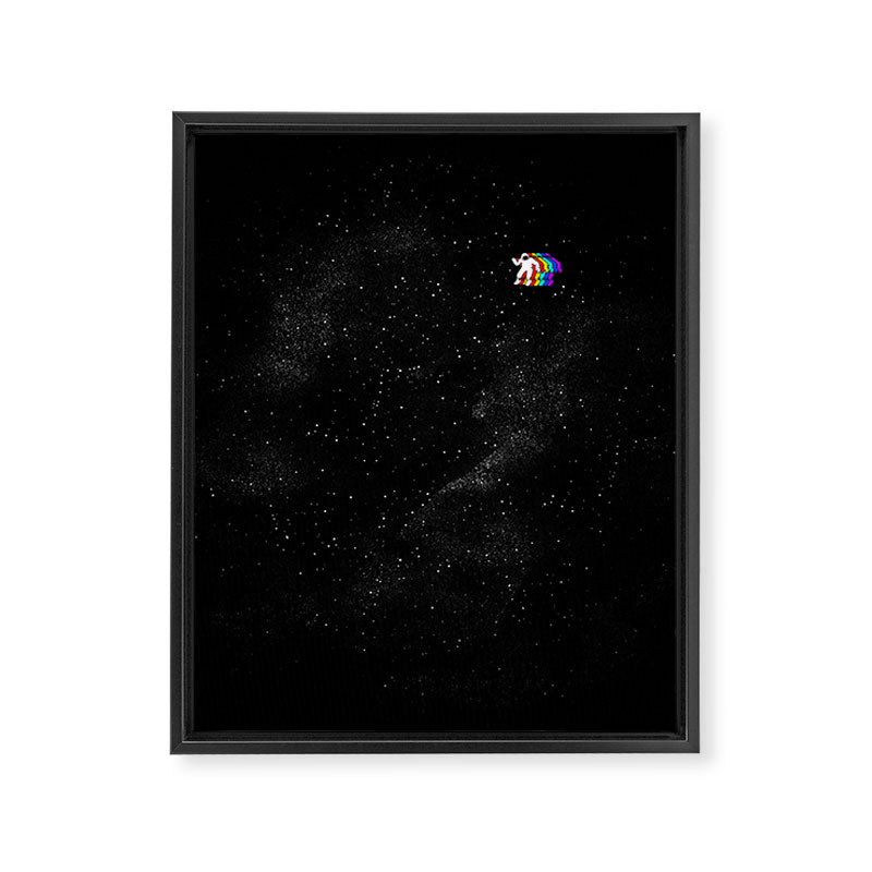Gravity V2 Framed Canvas Print Gallery Image 8