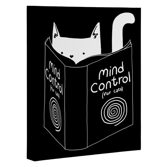 Mind Control 4 Cats Canvas Print Gallery Image 1