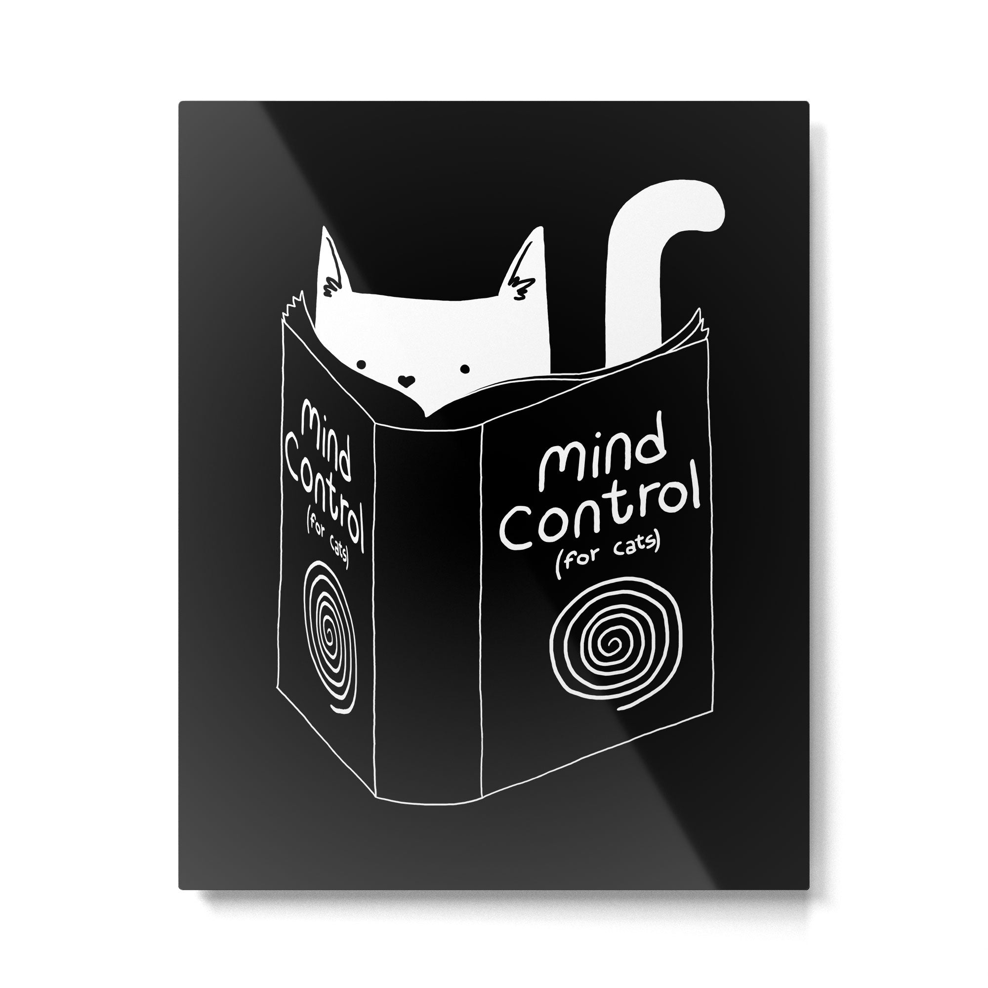 Mind Control 4 Cats Metal Print Gallery Image 6