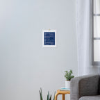 The Moonlight Sonata Blue Art Print Gallery Image 3