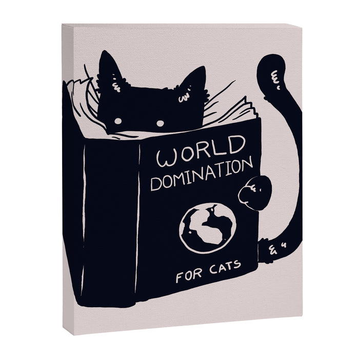 World Domination For Cats Canvas Print Gallery Image 1