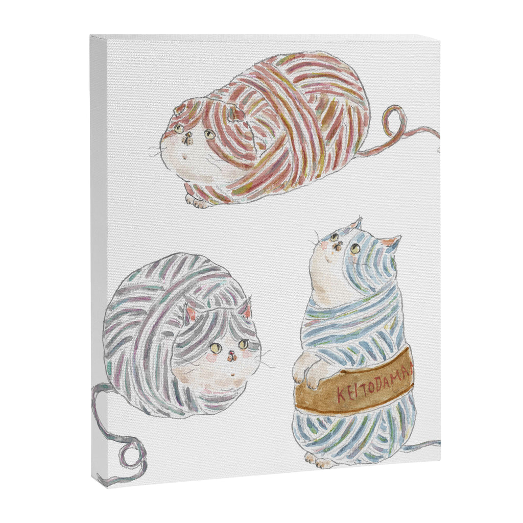 Ball of yarn Cats Canvas Print Gallery Image 8