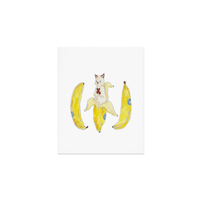 banana nyanco Art Print Gallery Image 1