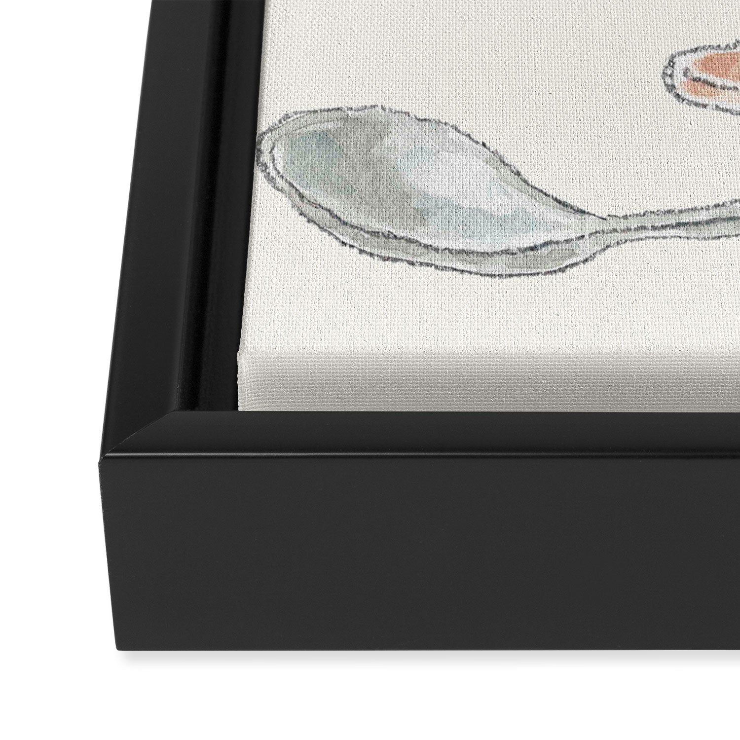 Boiled egg Cat Framed Canvas Print Gallery Image 3