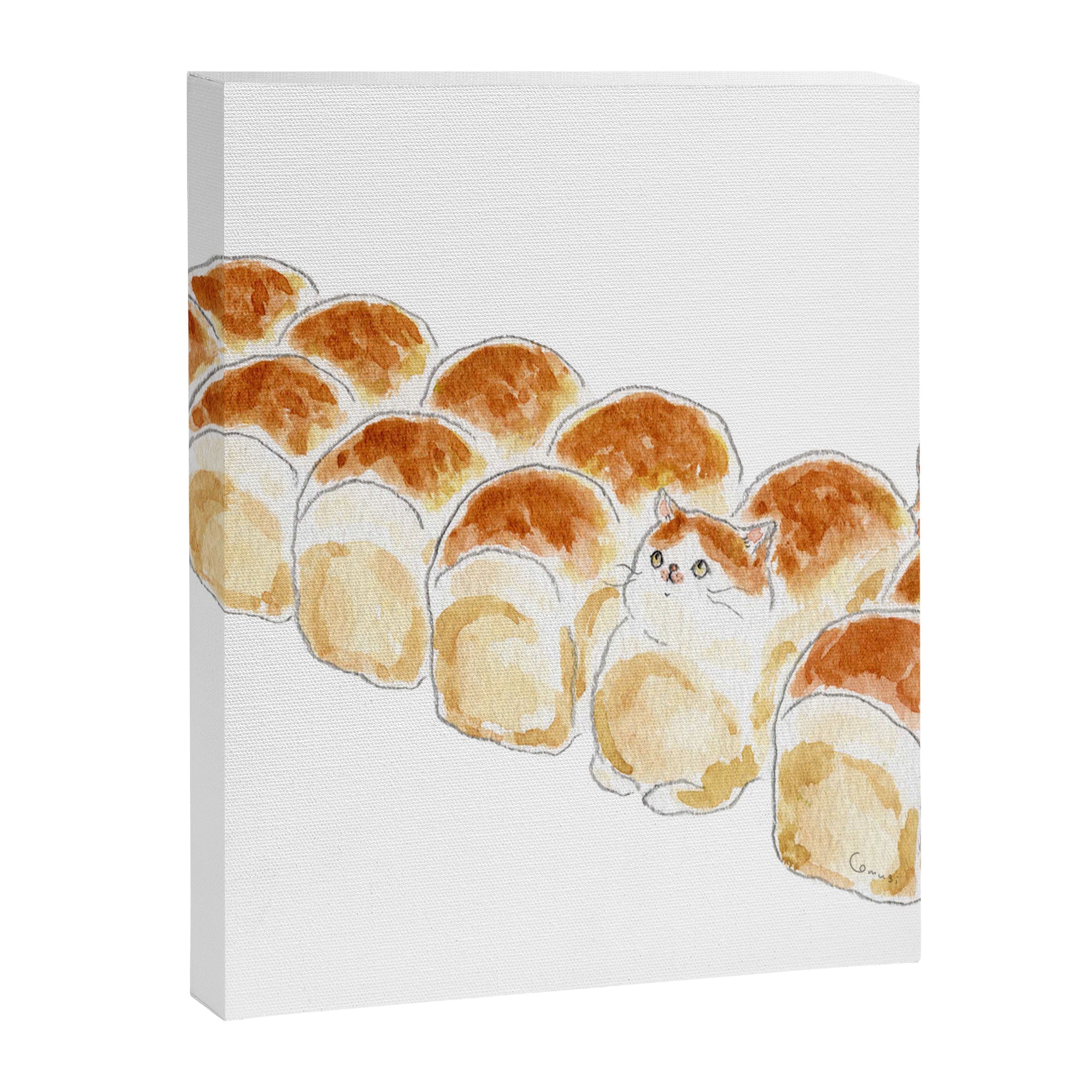 bread Cat Canvas Print Gallery Image 8