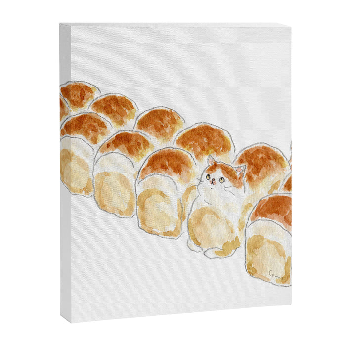 bread Cat Canvas Print Gallery Image 1