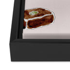 Chocolate Cats Framed Canvas Print Gallery Image 3