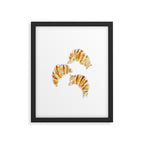 Croissant Cats Framed Art Print Gallery Image 6