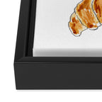Croissantï¼ Framed Canvas Print Gallery Image 3