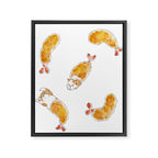 Ebifurai Nyanco Framed Canvas Print Gallery Image 8