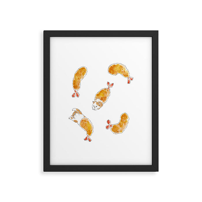 Ebifurai Nyanco Framed Art Print Gallery Image 1