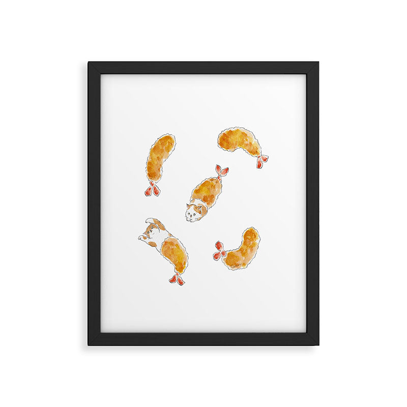 Ebifurai Nyanco Framed Art Print Gallery Image 6