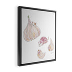 Garlic Cats Framed Canvas Print Gallery Image 2