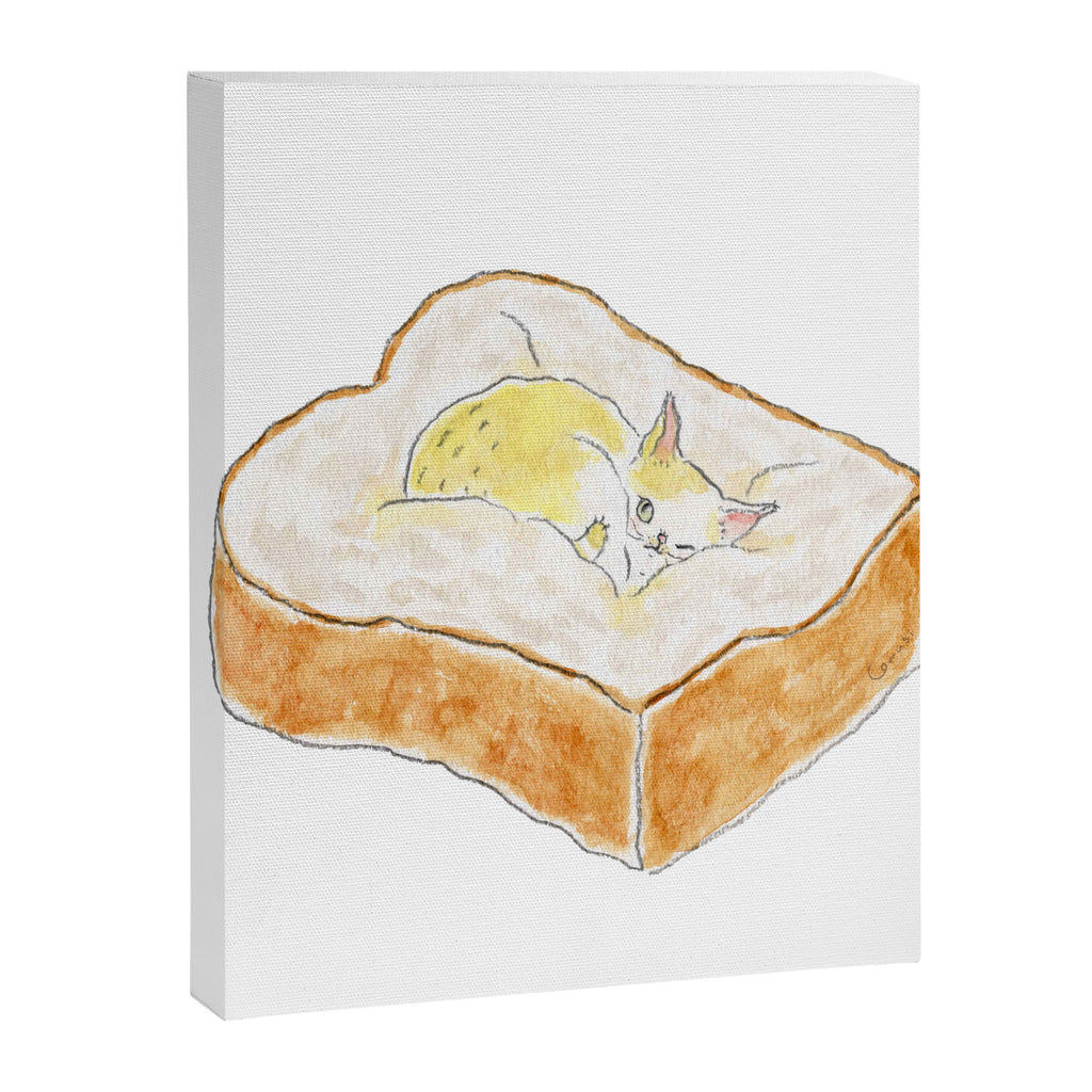 Good night bread cat Canvas Print Gallery Image 8