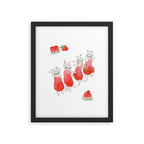 Ichigo no yousei nyanco Framed Art Print Gallery Image 6