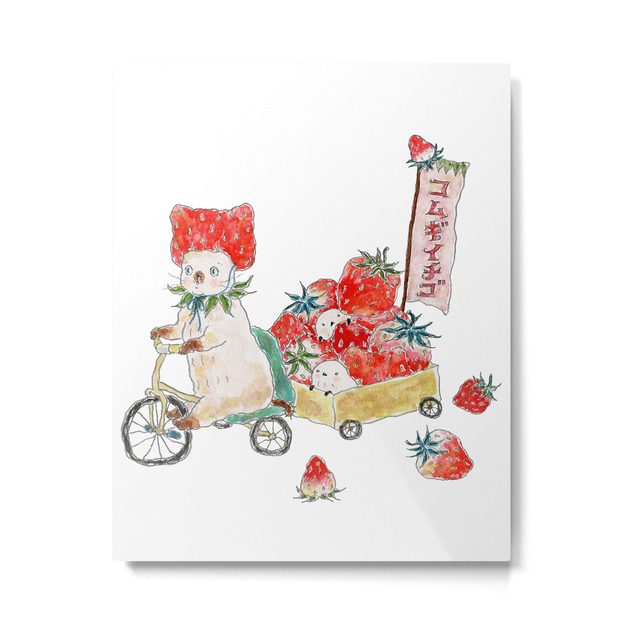 Ichigo urino nyanco Metal Print Gallery Image 6