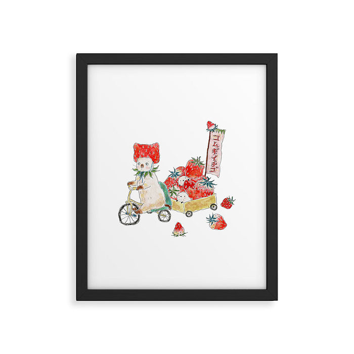 Ichigo urino nyanco Framed Art Print Gallery Image 1