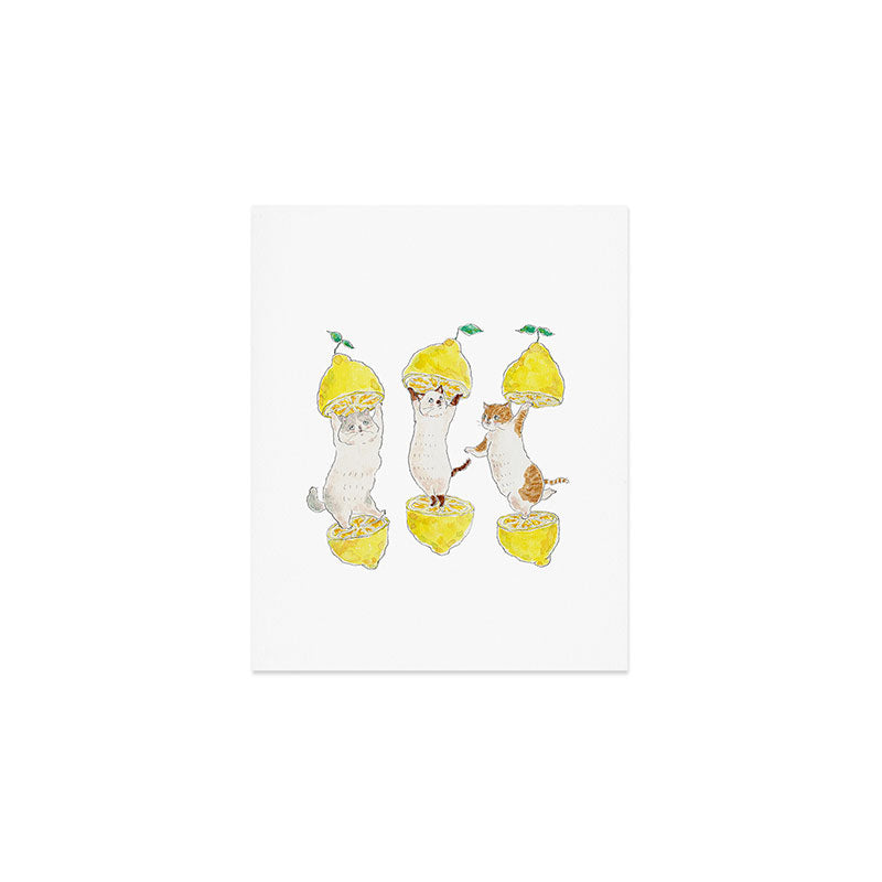 lemon nyanco Art Print Gallery Image 1