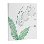 Lily of the valley Cats Canvas Print Gallery Image 14