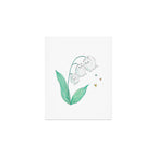 Lily of the valley Cats Art Print Gallery Image 1