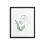 Lily of the valley Cats Framed Art Print Gallery Image 6