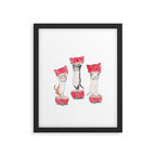 Necoichigo nyanco Framed Art Print Gallery Image 6