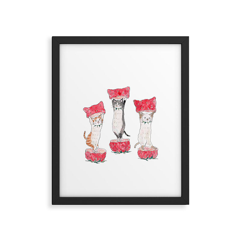 Necoichigo nyanco Framed Art Print Gallery Image 6