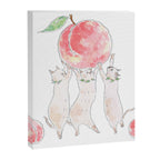 Peach Kittens Canvas Print Gallery Image 8