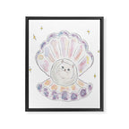 Pearl Cat Framed Canvas Print Gallery Image 8