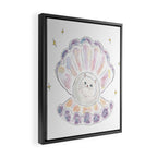 Pearl Cat Framed Canvas Print Gallery Image 2
