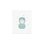 Pearl ring Cat Art Print Gallery Image 1