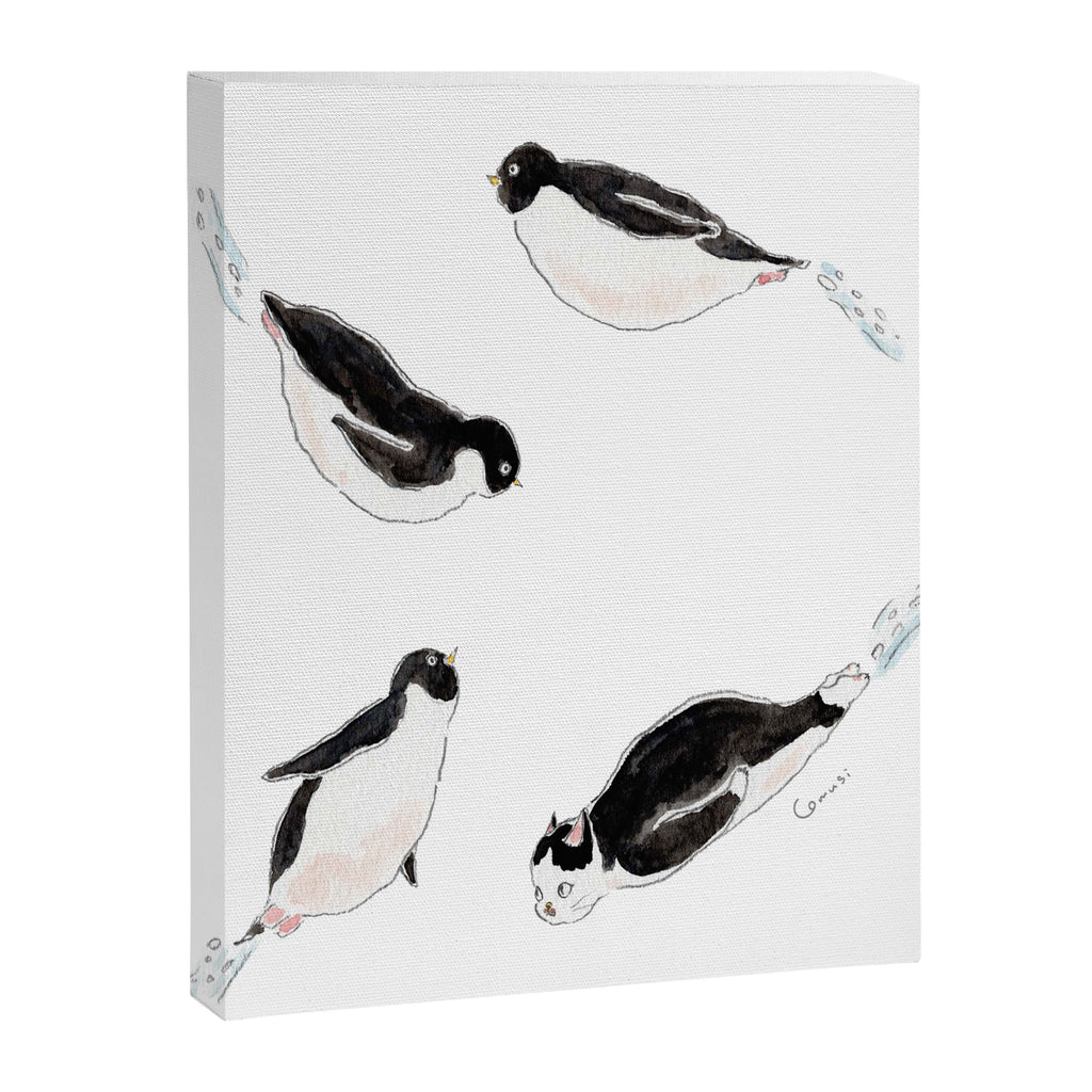 Penguin Classroom2 Canvas Print Gallery Image 8