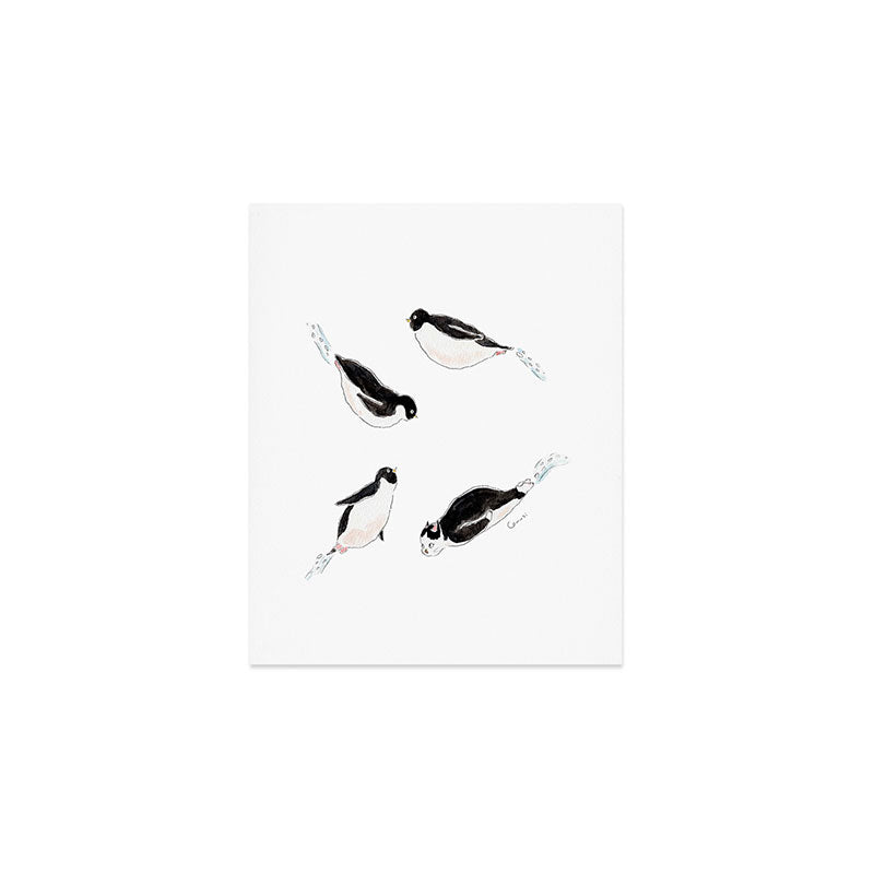 Penguin Classroom2 Art Print Gallery Image 1