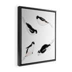 Penguin Classroom2 Framed Canvas Print Gallery Image 2