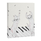 Piano Cats Canvas Print Gallery Image 8