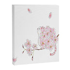 SAKURA CAT -Cherry blossom- Canvas Print Gallery Image 6