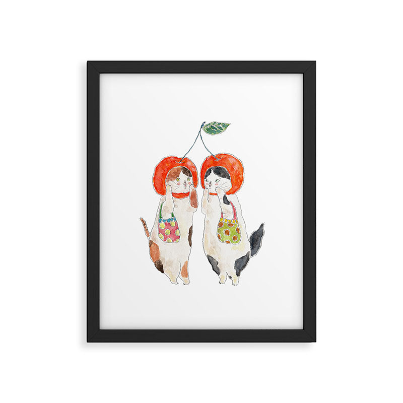Sakurando madam nyanco Framed Art Print Gallery Image 6