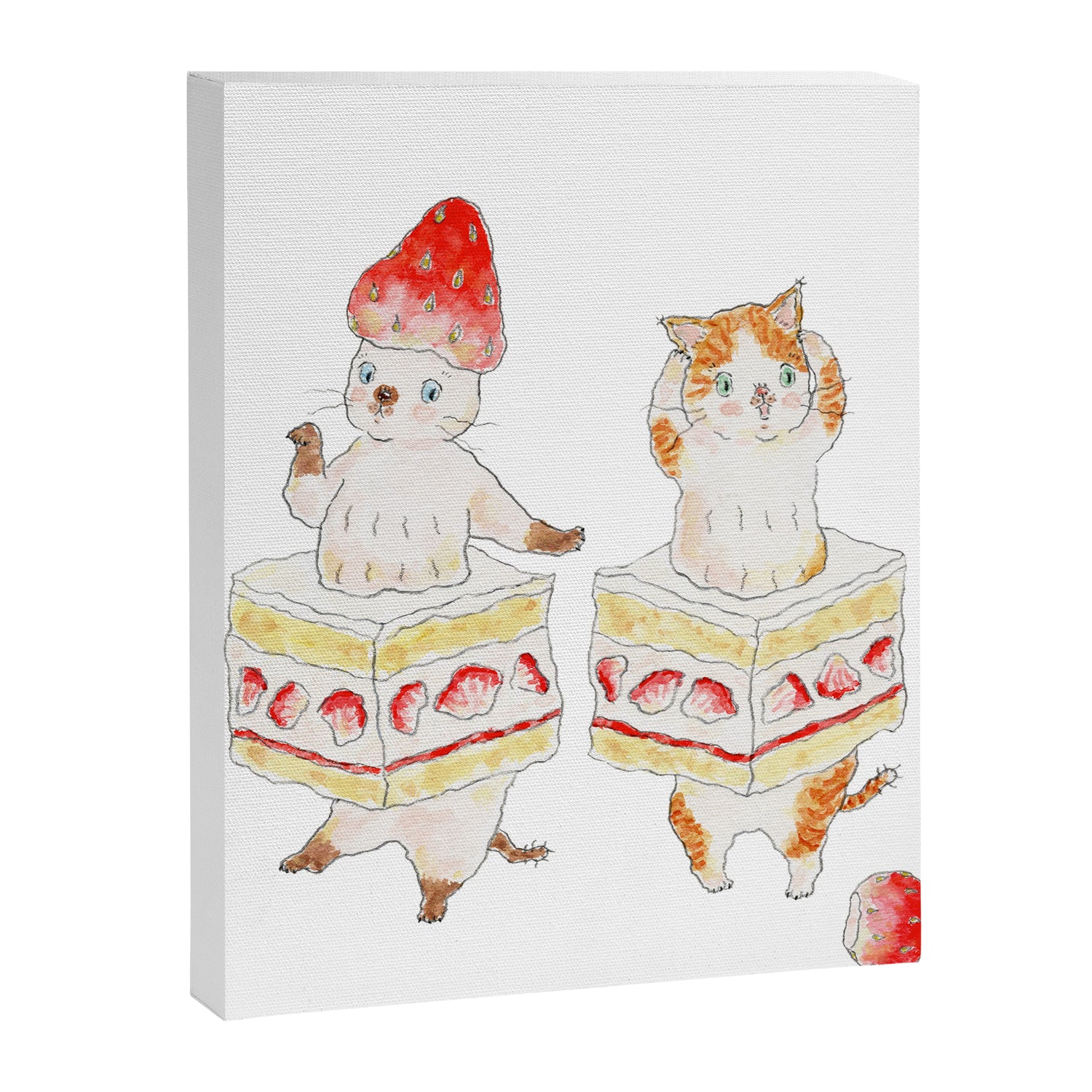 shortcake nyanco Canvas Print Gallery Image 3