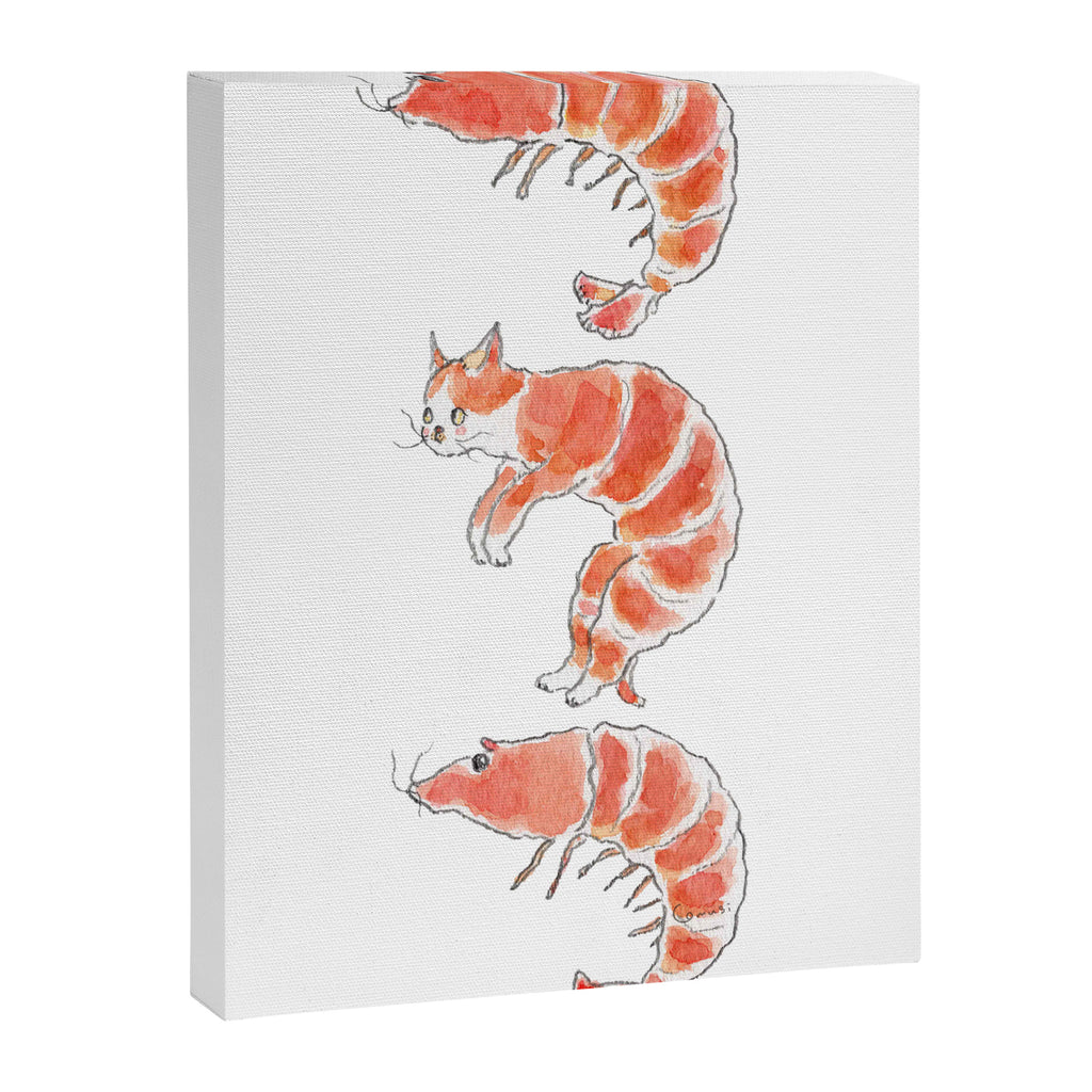 ShrimpCat Canvas Print Gallery Image 8