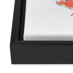 ShrimpCat Framed Canvas Print Gallery Image 3