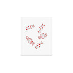 Strawberry Candy Cats Art Print Gallery Image 1