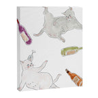 Tipsy CATS Canvas Print Gallery Image 8