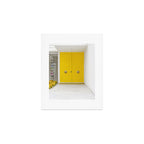 Canary Yellow Doors on a Mid-Century Modern Home - Palm Springs, California Art Print Gallery Image 1