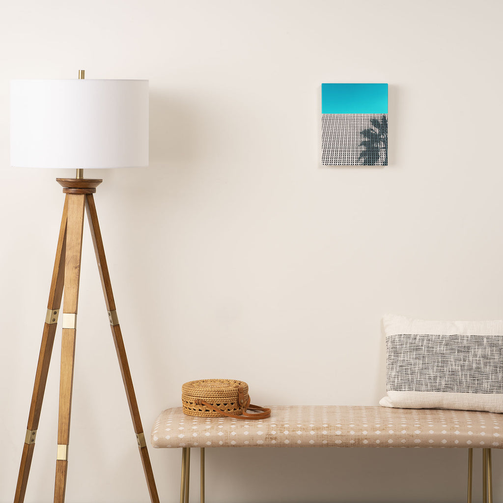 Parker Palm Springs with Palm Tree Shadow Canvas Print Gallery Image 2