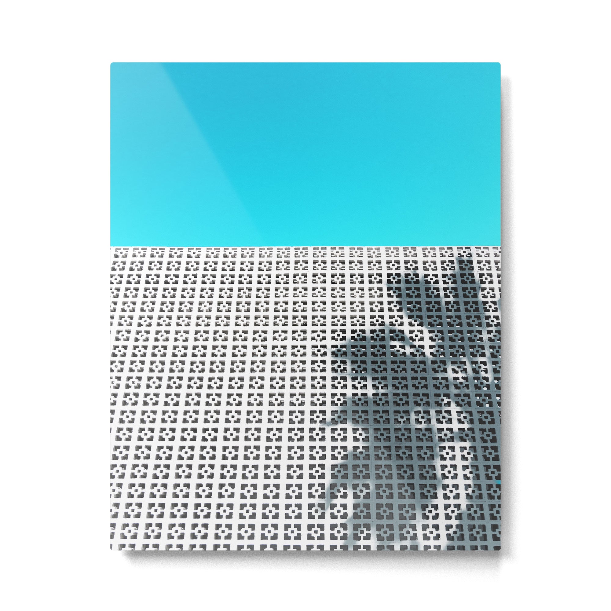 Parker Palm Springs with Palm Tree Shadow Metal Print Gallery Image 4