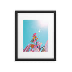 Vintage Las Vegas Starburst Sign Framed Art Print Gallery Image 5