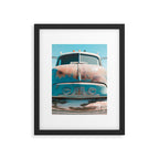 Vintage Truck in Joshua Tree Framed Art Print Gallery Image 5